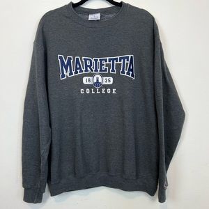 Champion Eco grey Marietta pull over sweatshirt. Size L
